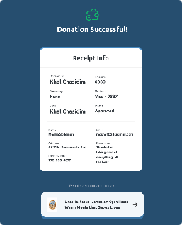 Donation Successfully